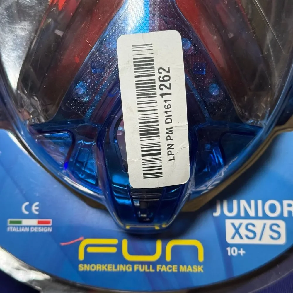 Seac Magica/Fun‎ Full Face Mask XS/S Blue/Orange Full Face Mask